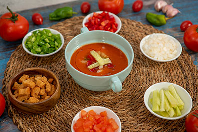 Gazpacho al gusto