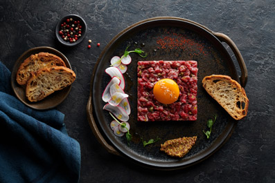 Steak tartar de ternera